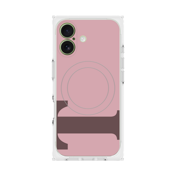 Premium Square Case with MagSafe［ Original - initial color - T dusty pink ］