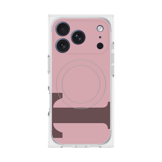 Premium Square Case with MagSafe［ Original - initial color - T dusty pink ］