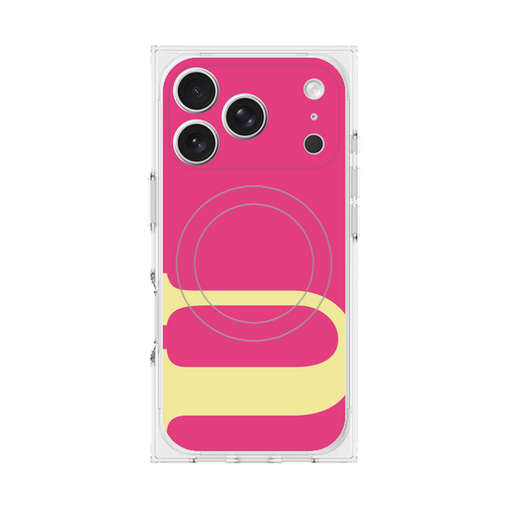Premium Square Case with MagSafe［ Original - initial color - U pink ］