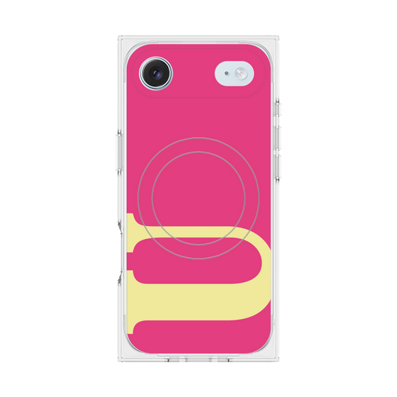 Premium Square Case with MagSafe［ Original - initial color - U pink ］
