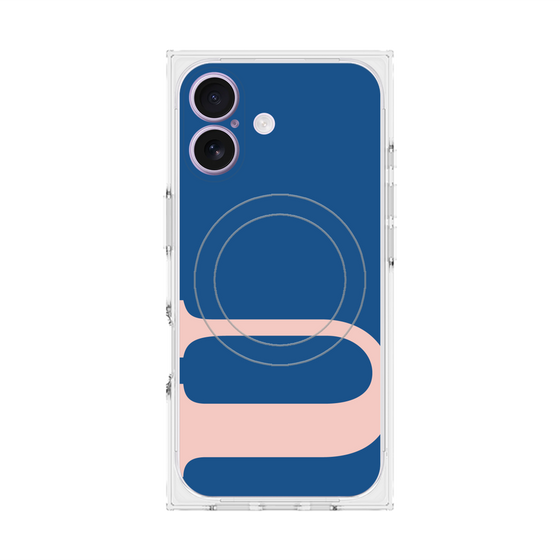 Premium Square Case with MagSafe［ Original - initial color - U navy ］