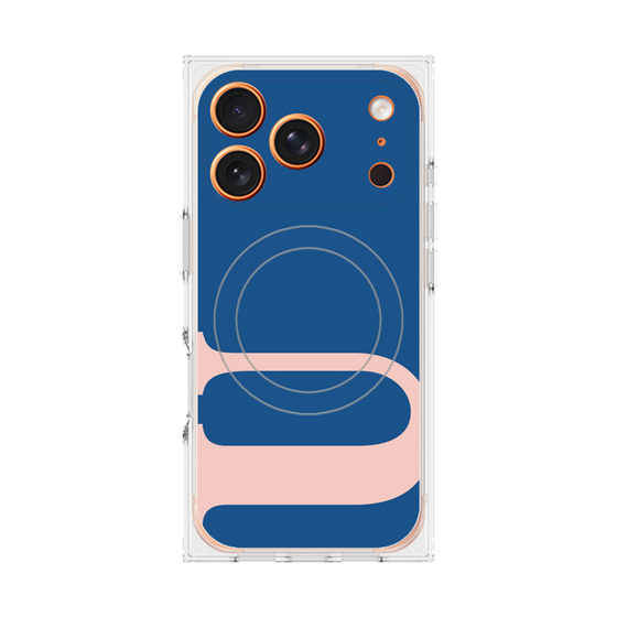 Premium Square Case with MagSafe［ Original - initial color - U navy ］