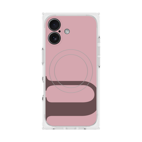 Premium Square Case with MagSafe［ Original - initial color - U dusty pink ］