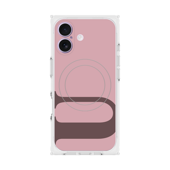 Premium Square Case with MagSafe［ Original - initial color - U dusty pink ］