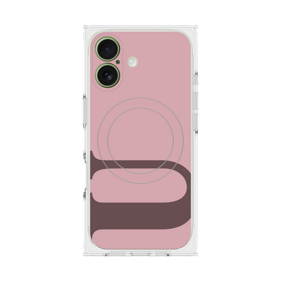 Premium Square Case with MagSafe［ Original - initial color - U dusty pink ］