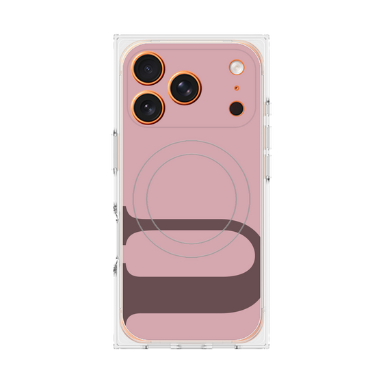 Premium Square Case with MagSafe［ Original - initial color - U dusty pink ］