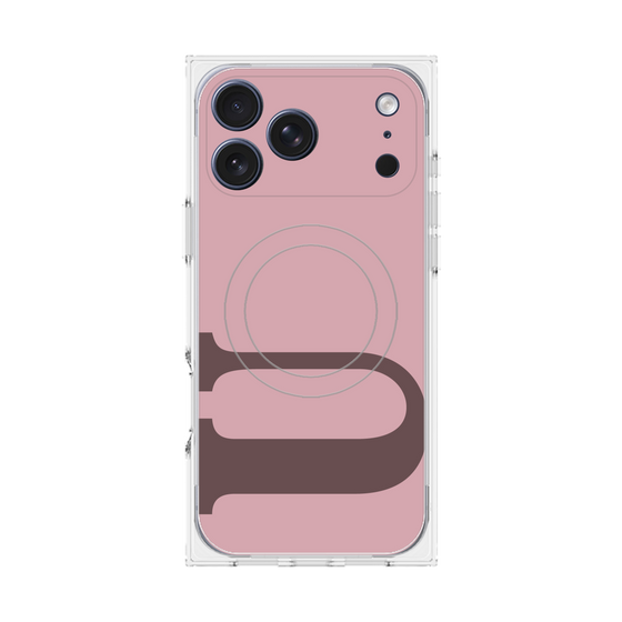 Premium Square Case with MagSafe［ Original - initial color - U dusty pink ］
