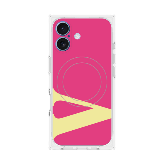 Premium Square Case with MagSafe［ Original - initial color - V pink ］