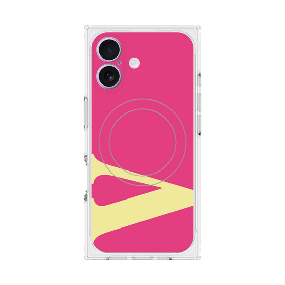 Premium Square Case with MagSafe［ Original - initial color - V pink ］