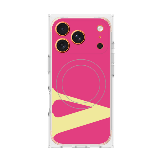 Premium Square Case with MagSafe［ Original - initial color - V pink ］