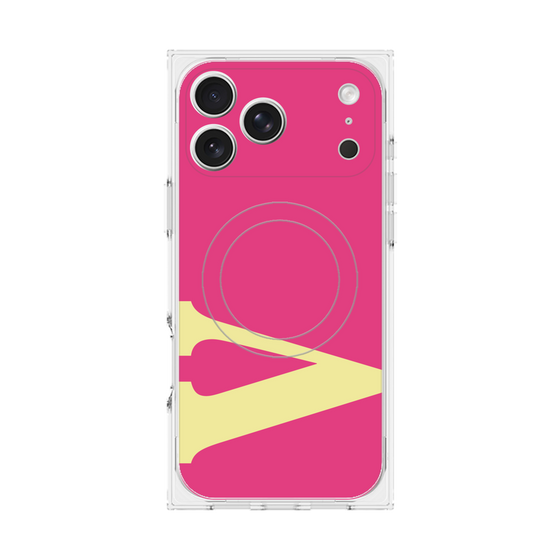 Premium Square Case with MagSafe［ Original - initial color - V pink ］