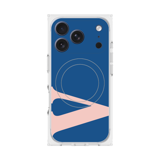 Premium Square Case with MagSafe［ Original - initial color - V navy ］