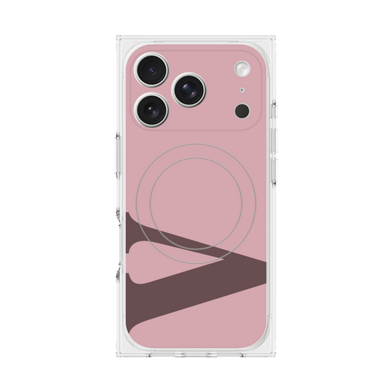 Premium Square Case with MagSafe［ Original - initial color - V dusty pink ］