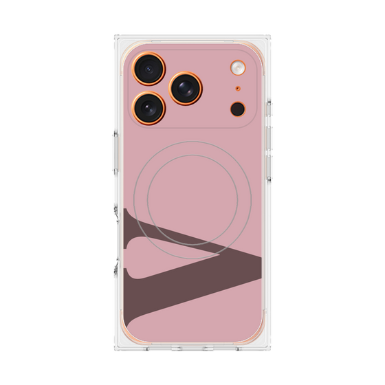 Premium Square Case with MagSafe［ Original - initial color - V dusty pink ］