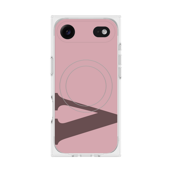 Premium Square Case with MagSafe［ Original - initial color - V dusty pink ］