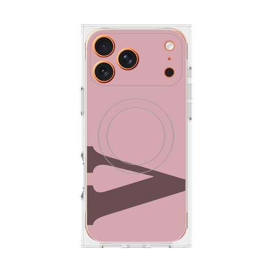 Premium Square Case with MagSafe［ Original - initial color - V dusty pink ］