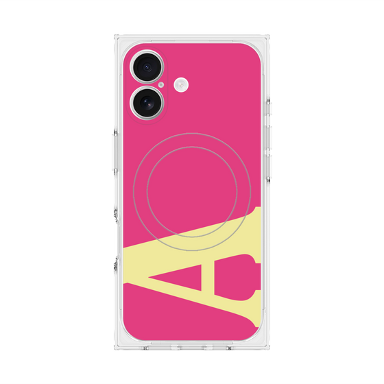 Premium Square Case with MagSafe［ Original - initial color - A pink ］