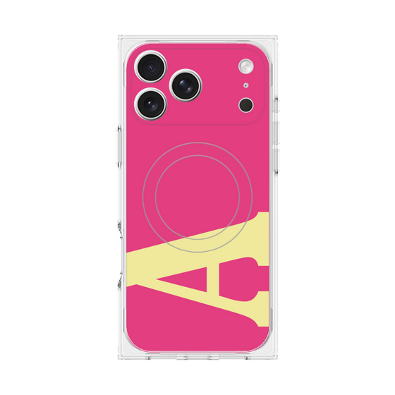 Premium Square Case with MagSafe［ Original - initial color - A pink ］