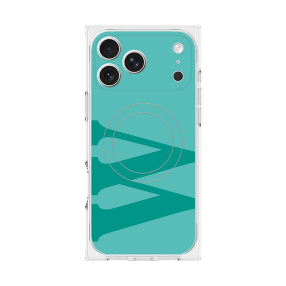 Premium Square Case with MagSafe［ Original - initial color - W light green ］