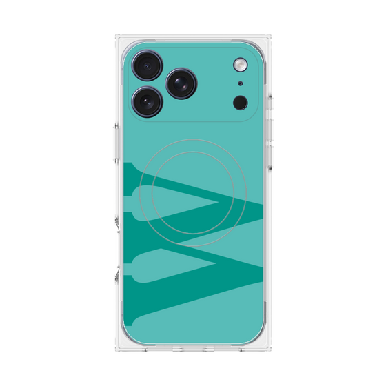 Premium Square Case with MagSafe［ Original - initial color - W light green ］