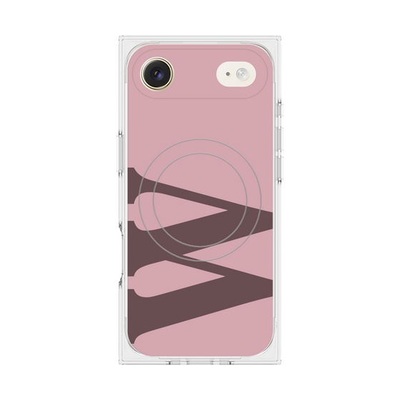 Premium Square Case with MagSafe［ Original - initial color - W dusty pink ］