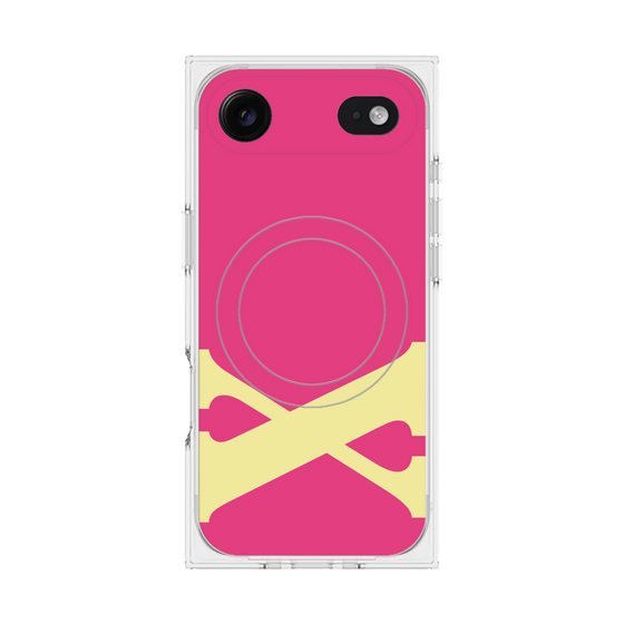 Premium Square Case with MagSafe［ Original - initial color - X pink ］