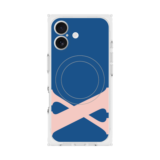 Premium Square Case with MagSafe［ Original - initial color - X navy ］