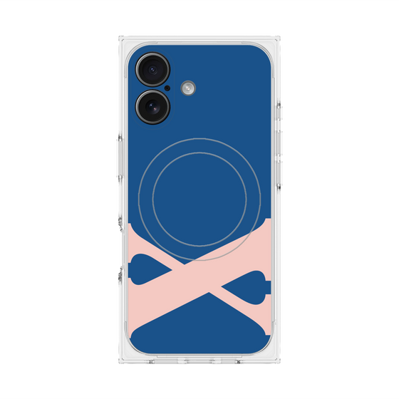 Premium Square Case with MagSafe［ Original - initial color - X navy ］