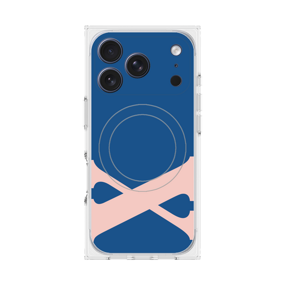 Premium Square Case with MagSafe［ Original - initial color - X navy ］