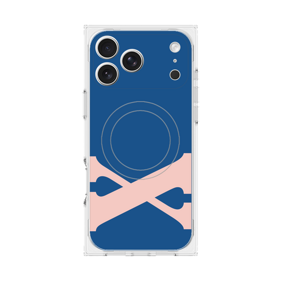 Premium Square Case with MagSafe［ Original - initial color - X navy ］