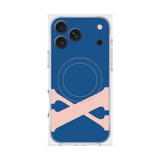 Premium Square Case with MagSafe［ Original - initial color - X navy ］