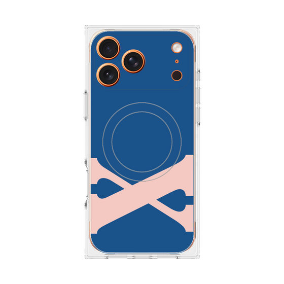 Premium Square Case with MagSafe［ Original - initial color - X navy ］