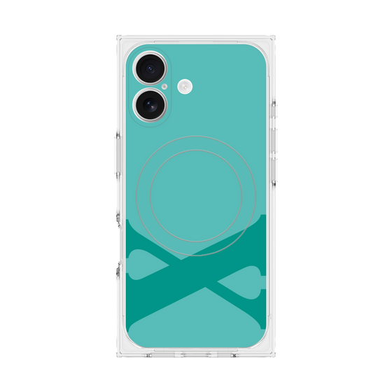 Premium Square Case with MagSafe［ Original - initial color - X light green ］