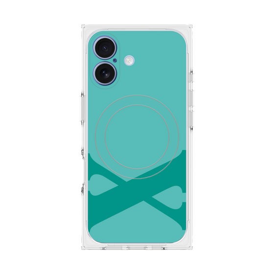 Premium Square Case with MagSafe［ Original - initial color - X light green ］