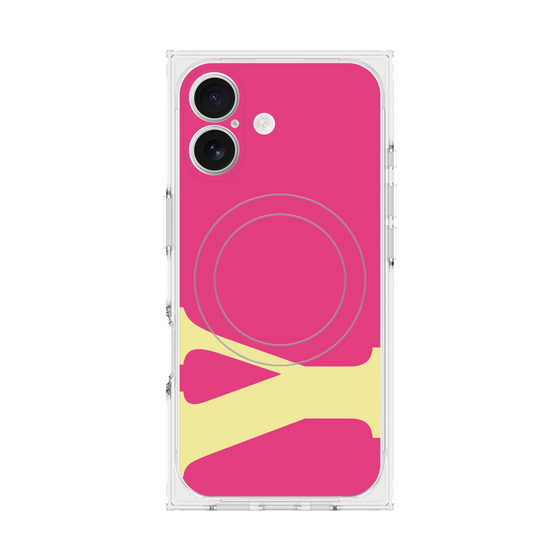 Premium Square Case with MagSafe［ Original - initial color - Y pink ］