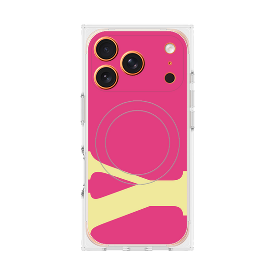 Premium Square Case with MagSafe［ Original - initial color - Y pink ］