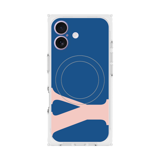 Premium Square Case with MagSafe［ Original - initial color - Y navy ］