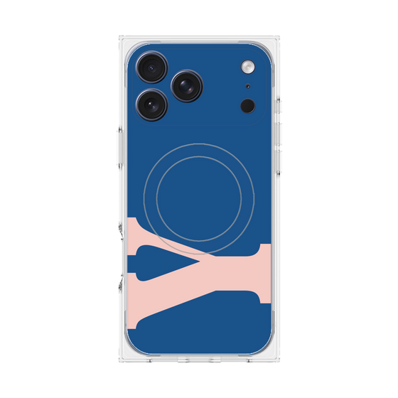 Premium Square Case with MagSafe［ Original - initial color - Y navy ］