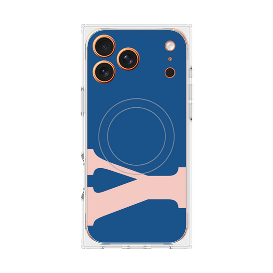 Premium Square Case with MagSafe［ Original - initial color - Y navy ］