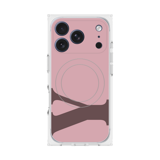Premium Square Case with MagSafe［ Original - initial color - Y dusty pink ］