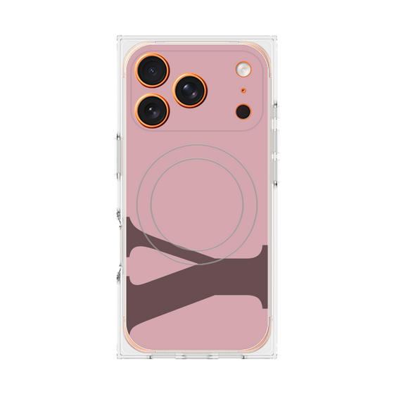 Premium Square Case with MagSafe［ Original - initial color - Y dusty pink ］