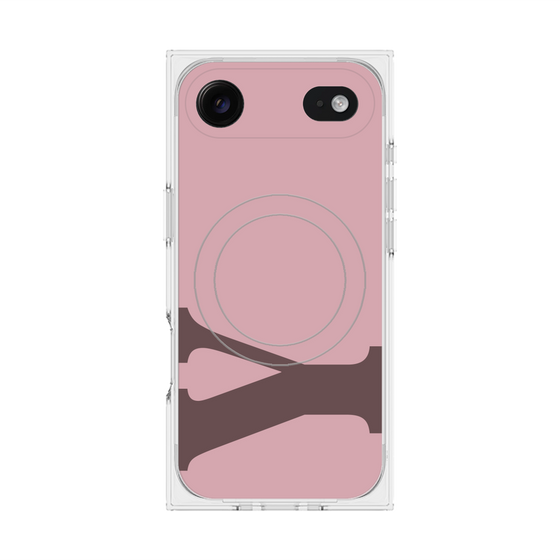 Premium Square Case with MagSafe［ Original - initial color - Y dusty pink ］