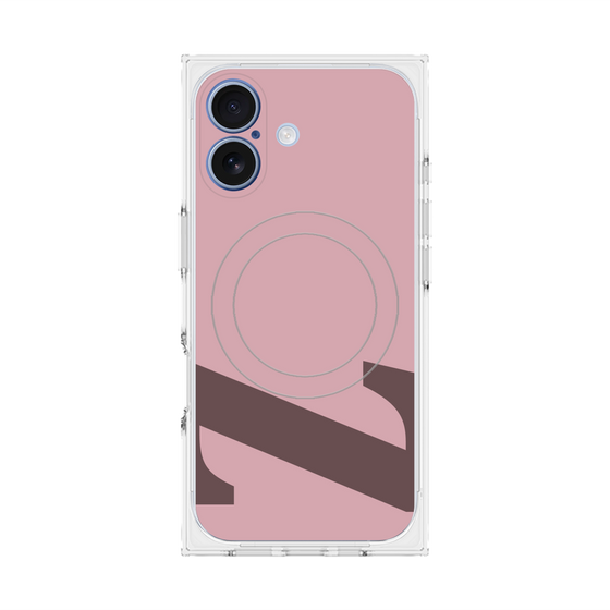Premium Square Case with MagSafe［ Original - initial color - Z dusty pink ］