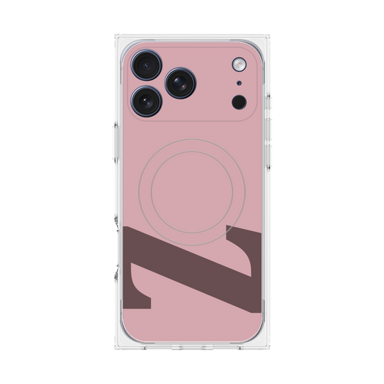 Premium Square Case with MagSafe［ Original - initial color - Z dusty pink ］