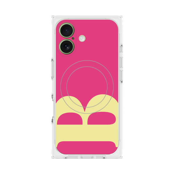 Premium Square Case with MagSafe［ Original - initial color - B pink ］