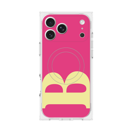 Premium Square Case with MagSafe［ Original - initial color - B pink ］