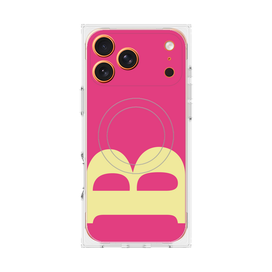 Premium Square Case with MagSafe［ Original - initial color - B pink ］