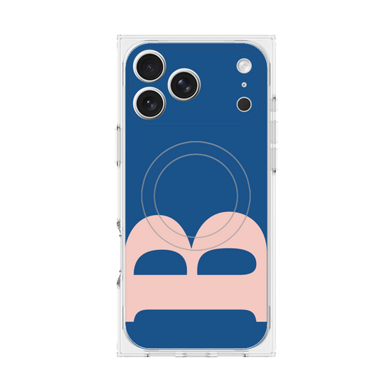 Premium Square Case with MagSafe［ Original - initial color - B navy ］