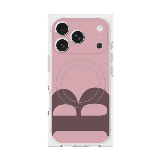 Premium Square Case with MagSafe［ Original - initial color - B dusty pink ］