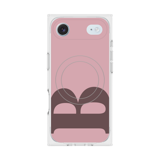 Premium Square Case with MagSafe［ Original - initial color - B dusty pink ］